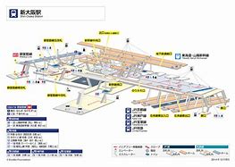 Image result for Shin-Osaka Map