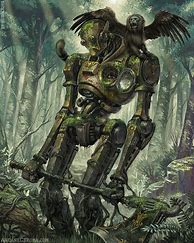 Image result for Dark Industrial Robot Art