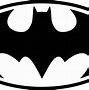 Image result for Batman Logo Jpg Black and White