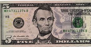 Image result for High Resolution Back of 5 Dollar Bill