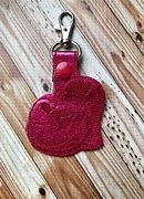 Image result for Blank Fabric Key FOB