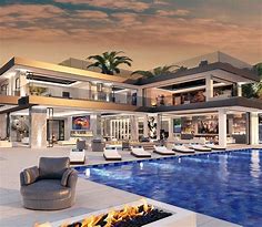 Dream modern house with pool | Pool house interiors, Pool houses, Dream house exterior