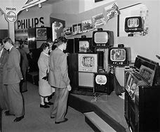 Image result for Vintage Philips Portable TV