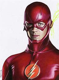 Image result for Flash TV Show Drawing