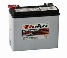 Image result for Deka Motorcycle Battery ETX20L