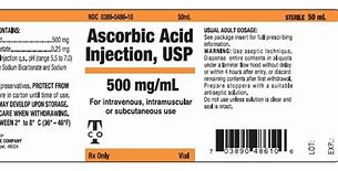 Image result for Ascorbic Acid Injection