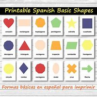 Image result for Shapes En Espanol