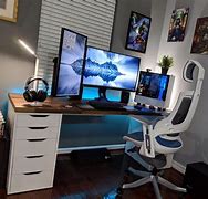 Image result for Gaming Setup with TV Above