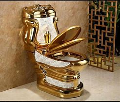 Image result for Golden Throne Toilet
