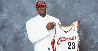 Image result for LeBron James Rookie Season