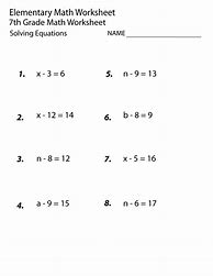 Image result for 7th Grade Math Sheets