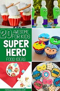 Image result for Superhero Theme Food Packs