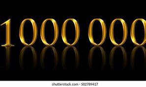Image result for One Million as a Number