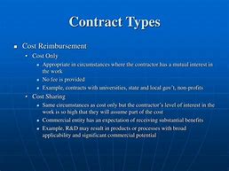 Image result for Contract Types Presentation