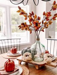 Image result for Fall Table Decorations