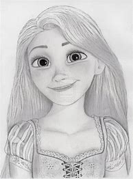 Image result for Disney Princess Rapunzel Sketch