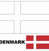 Image result for Denmark Flag Coloring Page