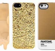 Image result for iPhone 5 Golden Case