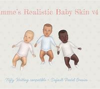 Image result for Default Baby Skin Sims 4