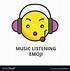 Image result for Musical Emoji