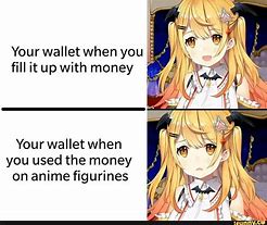 Image result for Anime Money Meme