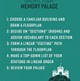 Image result for Memory Palace Template
