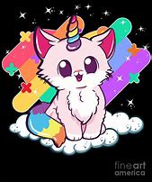 Image result for Rainbow Unicorn Kitten