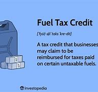 Image result for Fuel Tax Credit