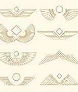 Image result for Art Deco Wings SVG
