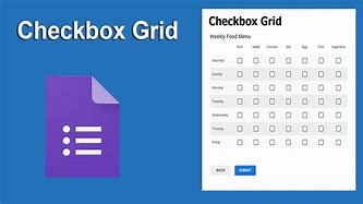 Image result for Check Box Grid
