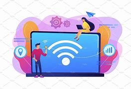 Image result for Connect Wifi Cartoon