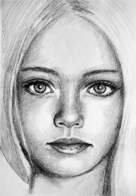 Image result for Girl Portrait Drawing