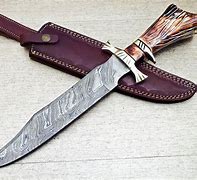 Image result for Custom Made Bowie Knife