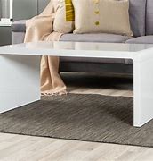 Image result for Modern High Gloss White Coffee Table