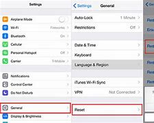 Image result for Network Reset for iPhone
