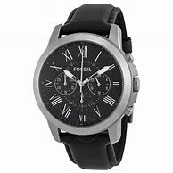 Image result for Fossil Watches for Men Black Leather