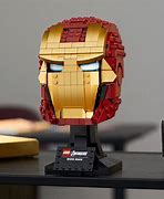 Image result for Life-Size LEGO Iron Man Helmet