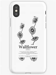 Image result for Wallflower Phone Case
