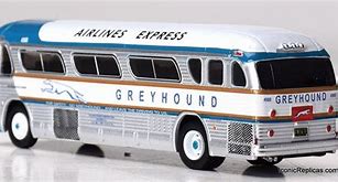 Image result for 1 87 Scale Greyhound Bus