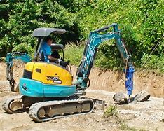 Image result for Mini Excavator with Hammer