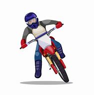Image result for Cartoon Motocross Rider