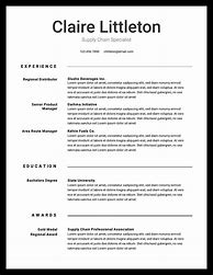 Image result for Resume Paper Example