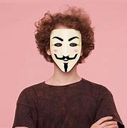 Image result for Anonymous Mask White