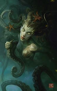 Image result for Dark Mermaid Art