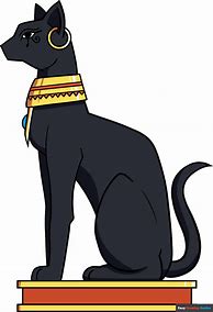 Image result for How to Draw an Egyptian Cat