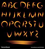 Image result for Fire Letters/Graphics