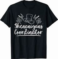 Image result for Shenanigans Coordinator Shirt