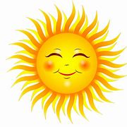 Image result for Smiling Sun PNG