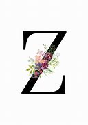 Image result for Letter Z Floral Monogram