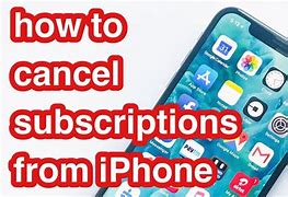 Image result for how to cancel subscriptions on iphone